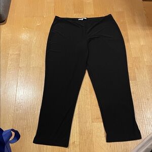 Sympli Black Stretch Pull-On Pants